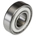 FAG Single Row Deep Groove Ball Bearing 20 mm Inside Diameter, 47 mm Outside Diameter, 14 mm Race Width, Steel 6204-C-2Z