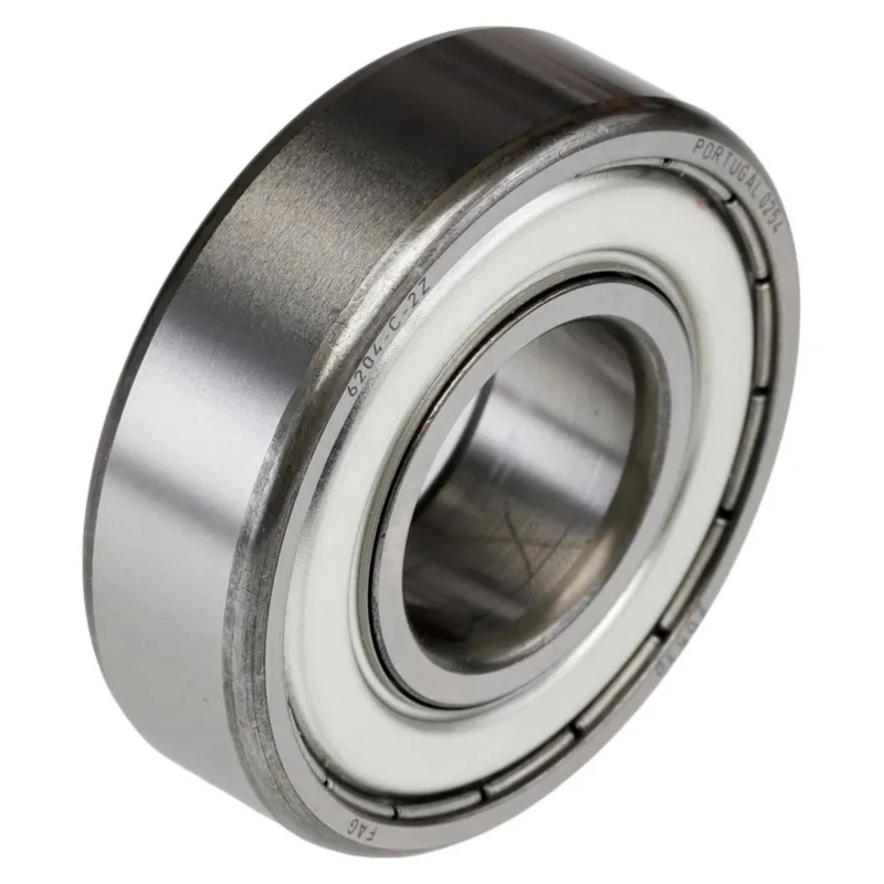 FAG Single Row Deep Groove Ball Bearing 20 mm Inside Diameter, 47 mm Outside Diameter, 14 mm Race Width, Steel 6204-C-2Z