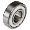 FAG Single Row Deep Groove Ball Bearing 20 mm Inside Diameter, 47 mm Outside Diameter, 14 mm Race Width, Steel 6204-C-2Z