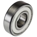 FAG Single Row Deep Groove Ball Bearing 25 mm ID, 62 mm OD, 17 mm Width, Double Shielded, C3 Clearance, 3 Medium 6305-2Z-C3