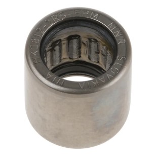 INA Drawn Cup Needle Roller Bearing, 8 mm ID, 12 mm OD, 12 mm Width, Sheet Steel Cage, Sealed End HK0812-2RS-FPM-DK-B-L271