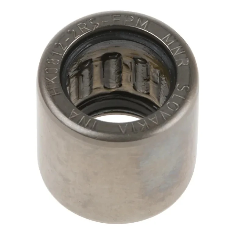 INA Drawn Cup Needle Roller Bearing, 8 mm ID, 12 mm OD, 12 mm Width, Sheet Steel Cage, Sealed End HK0812-2RS-FPM-DK-B-L271