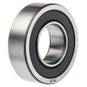 FAG Single Row Deep Groove Ball Bearing with Sealed Ends, 10 mm ID, 35 mm OD, 11 mm Width, Steel Cage & Balls, 6300-H-2RSR