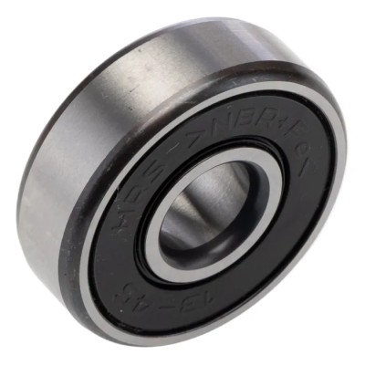 FAG 1 Row Sealed Steel Cage Single Row Deep Groove Ball Bearing 12 mm ID, 37 mm OD, 12 mm Width, Internal 6301-2RSR-C3