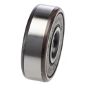 FAG 1 Row Sealed Steel Cage Single Row Deep Groove Ball Bearing 12 mm ID, 37 mm OD, 12 mm Width, Internal 6301-2RSR-C3