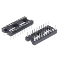 ASSMANN WSW 2.54 mm Pitch Vertical 20 Way Through Hole Turned Pin Open Frame DIL Socket, 3A AR 20 HZL-TT