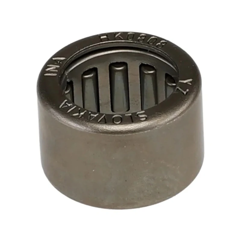 INA Roller Bearing Drawn Cup Needle 8 mm ID, 12 mm OD, Parallel Bore, Sheet Steel Cage HK0808-B