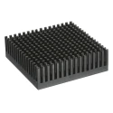 Fischer Elektronik Universal Square Aluminium Heatsink Black Anodised 13.2K/W Thermal Resistance 8 mm x 43.1 ICK PGA 17x17x8