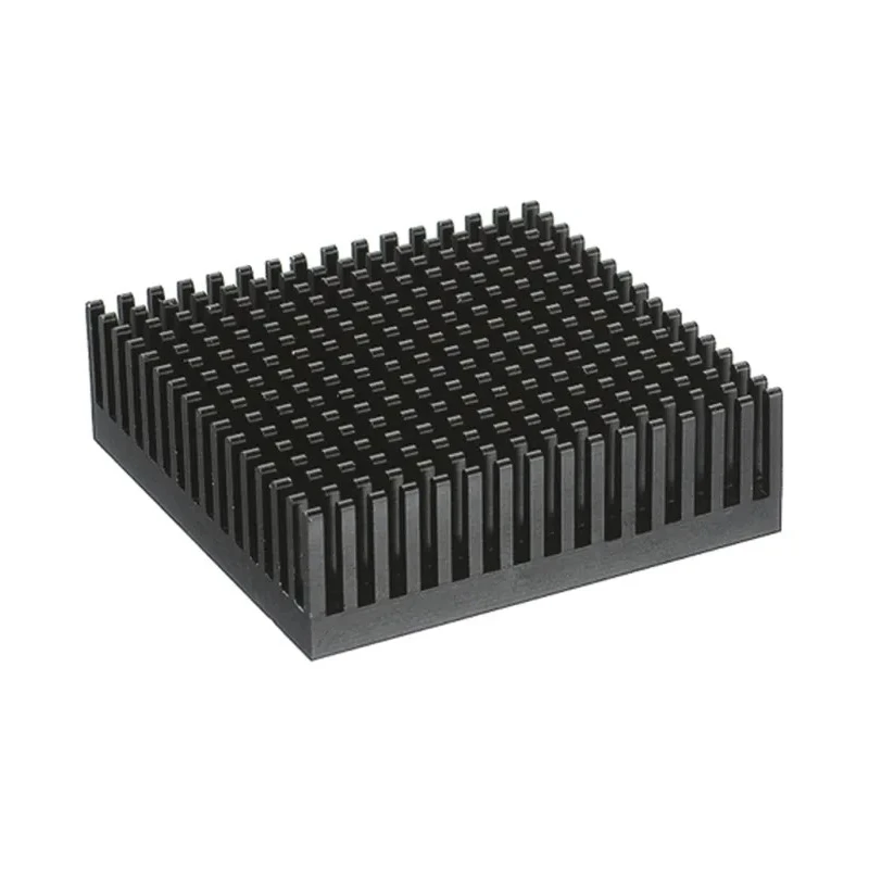 Fischer Elektronik Universal Square Aluminium Heatsink Black Anodised 13.2K/W Thermal Resistance 8 mm x 43.1 ICK PGA 17x17x8