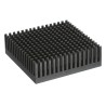 Fischer Elektronik Universal Square Aluminium Heatsink Black Anodised 13.2K/W Thermal Resistance 8 mm x 43.1 ICK PGA 17x17x8