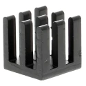 Fischer Elektronik Universal Square Aluminium Heatsink Black Anodised 28.5K/W Thermal Resistance 10 mm x 10 ICK BGA 10x10x10