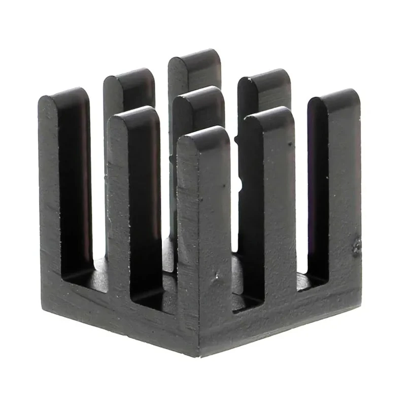 Fischer Elektronik Universal Square Aluminium Heatsink Black Anodised 28.5K/W Thermal Resistance 10 mm x 10 ICK BGA 10x10x10