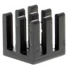 Fischer Elektronik Universal Square Aluminium Heatsink Black Anodised 28.5K/W Thermal Resistance 10 mm x 10 ICK BGA 10x10x10