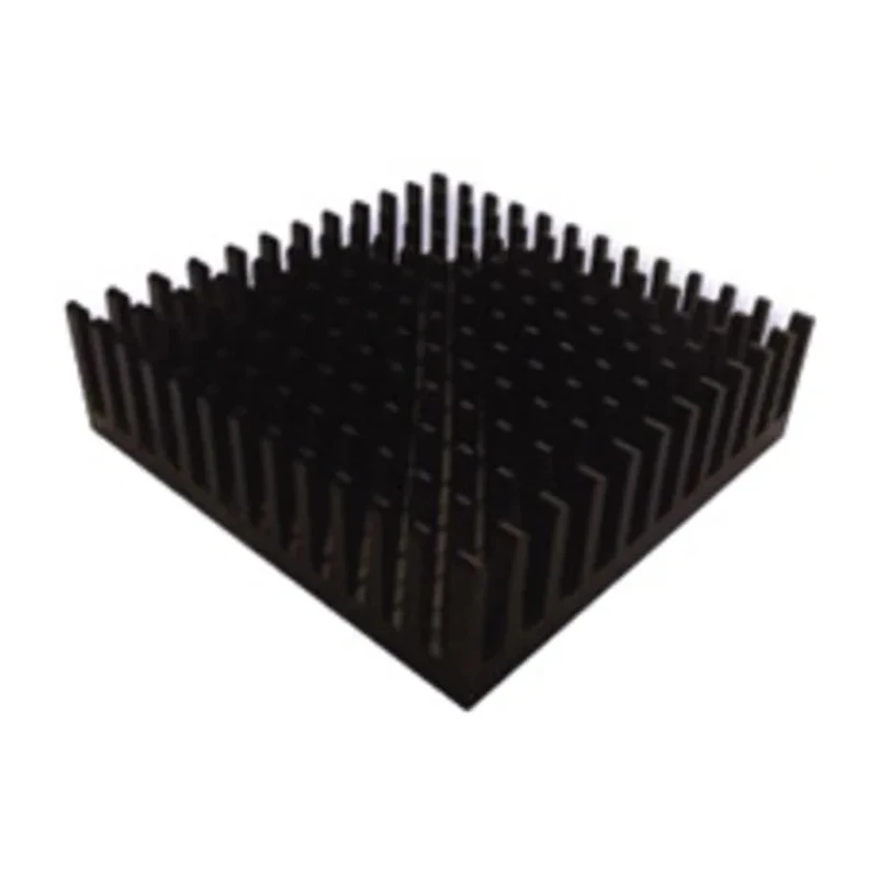 Fischer Elektronik Heatsink Universal Square Aluminium Black Anodised 9K/W Thermal Resistance 12.3 mm ICK PGA 17x17x12