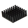 Fischer Elektronik Heatsink Universal Square Alu 18.5K/W 10 mm x 27 mm x 27 mm ICK BGA 27x27x10