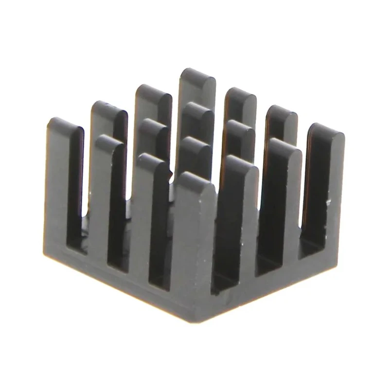 Fischer Elektronik Heatsink Universal Square Aluminium 27.4K/W Thermal Resistance 10 mm x 14 mm x 14 mm ICK BGA 14x14x10