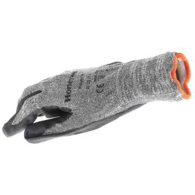 North POLYTRIL Grey Cotton Work Gloves, Size 11, Nitrile Foam Coating 2232273-11