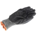 North POLYTRIL Grey Cotton Work Gloves, Size 11, Nitrile Foam Coating 2232273-11