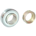 INA Bearing Insert 25 mm Inside Diameter 52 mm Outside Diameter Steel Sealed Bore Parallel GRAE25-XL-NPP-B