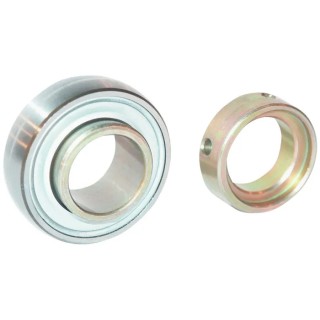 INA Bearing Insert 25 mm Inside Diameter 52 mm Outside Diameter Steel Sealed Bore Parallel GRAE25-XL-NPP-B