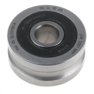 INA Yoke Cam Follower 12mm Bore Diameter, 42mm Roller Diameter, Static Load Rating 7700N, Dynamic Load Rating LFR5301-NPP