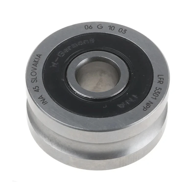 INA Yoke Cam Follower 12mm Bore Diameter, 42mm Roller Diameter, Static Load Rating 7700N, Dynamic Load Rating LFR5301-NPP
