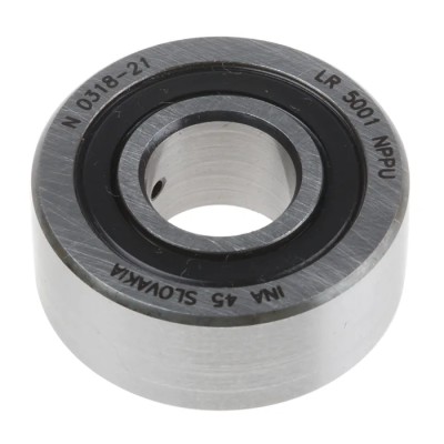 INA Yoke Cam Follower 12mm Bore Diameter, 30mm Roller Diameter, Static Load 3100N, Dynamic Load 5100N LR50012RS