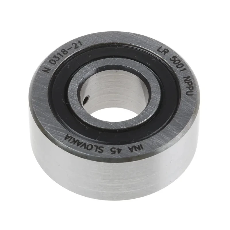 INA Yoke Cam Follower 12mm Bore Diameter, 30mm Roller Diameter, Static Load 3100N, Dynamic Load 5100N LR50012RS