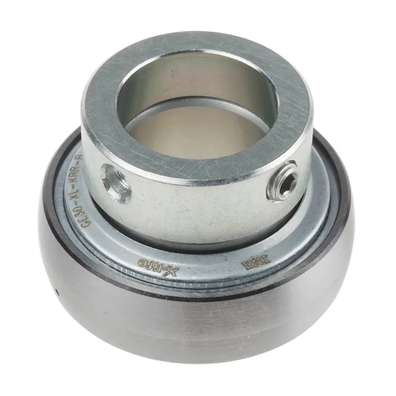 INA Bearing Insert 30 mm ID 62 mm OD, Steel, Sealed, Parallel Bore GE30-XL-KRR-B