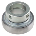 INA Bearing Insert Steel with 40 mm Inside Diameter and 80 mm Outside Diameter, Sealed, Parallel Bore Type GE40-XL-KRR-B
