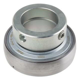 INA Bearing Insert Steel with 40 mm Inside Diameter and 80 mm Outside Diameter, Sealed, Parallel Bore Type GE40-XL-KRR-B