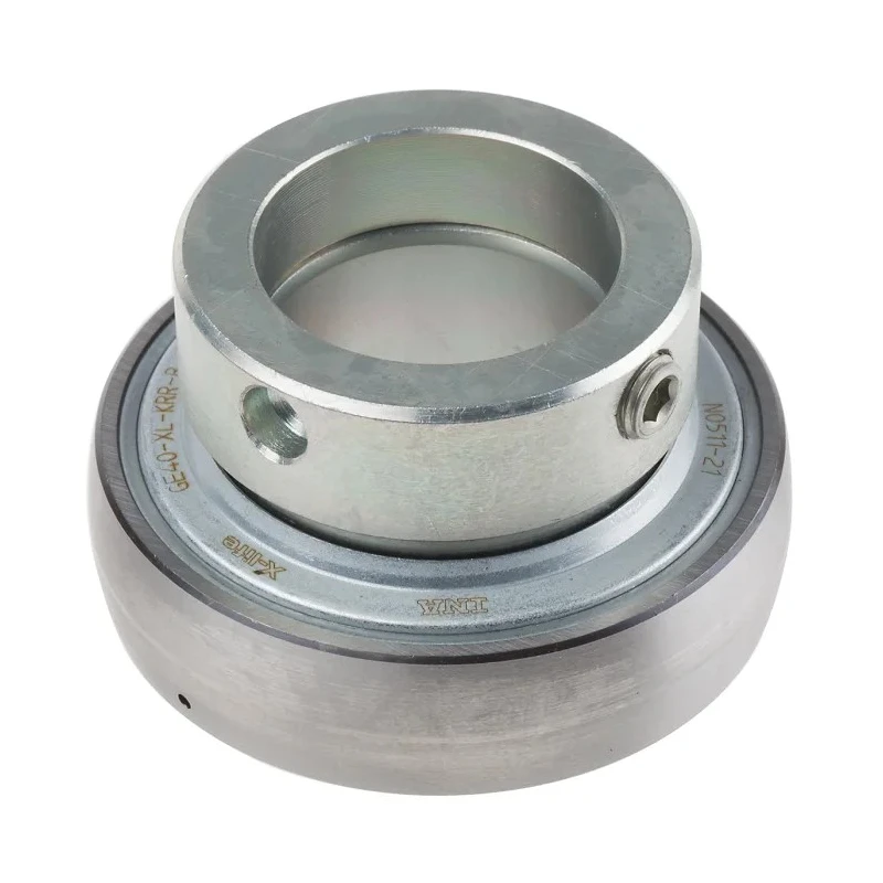 INA Bearing Insert Steel with 40 mm Inside Diameter and 80 mm Outside Diameter, Sealed, Parallel Bore Type GE40-XL-KRR-B