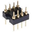 ASSMANN WSW Straight Through Hole Mount 2.54 mm Pitch IC Socket Adapter DIP to DIP AR 08-ST/T