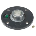 INA Heavy-Duty Bearing Unit 4 Hole Cast Iron Flange 30 mm Inside Diameter 125 mm Width PME30-XL-N