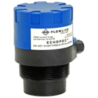 Flowline Reflective Ultrasonic Multi-Function Liquid Level Transmitter Horizontal Mount Polypropylene Housing UG03