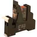 Hongfa Europe GMBH Electromechanical Interface Relay, DIN Rail Mount, 24V AC Coil, DPDT 8A 2RMTFL-24A-3