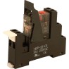 Hongfa Europe GMBH Electromechanical Interface Relay, DIN Rail Mount, 24V AC Coil, DPDT 8A 2RMTFL-24A-3