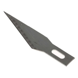 Weller Xcelite Steel Fine Point Diagonal Safety Knife Blade, 100 Pieces Pack XNB103 B