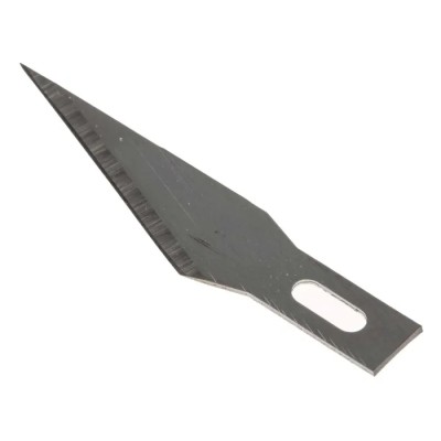 Weller Xcelite Steel Fine Point Diagonal Safety Knife Blade, 100 Pieces Pack XNB103 B