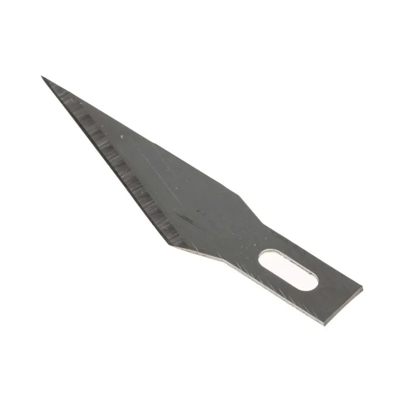 Weller Xcelite Steel Fine Point Diagonal Safety Knife Blade, 100 Pieces Pack XNB103 B
