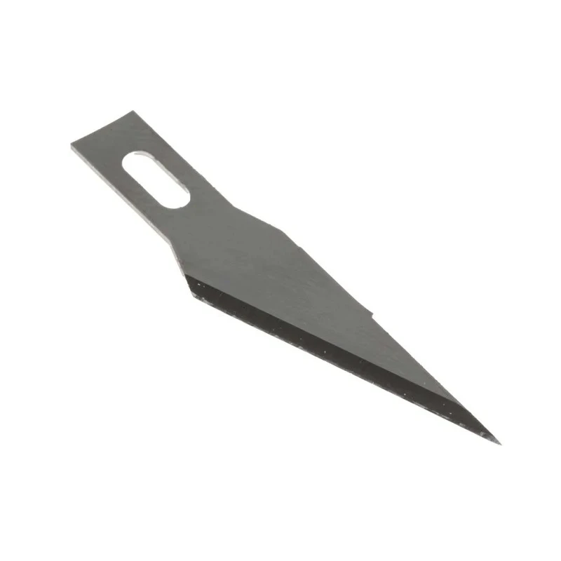 Weller Xcelite Steel Fine Point Diagonal Safety Knife Blade, 100 Pieces Pack XNB103 B