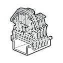 Legrand 375 Series Terminal Block Accessory Clear Cover for Use with DIN Rail Terminal Blocks 0 375 65