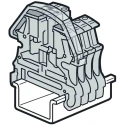 Legrand 375 Series Terminal Block Accessory Clear Cover for Use with DIN Rail Terminal Blocks 0 375 65