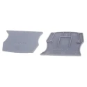 Legrand 375 Series Grey Polyamide End Cover for Use with DIN Rail Terminal Blocks 0 375 50