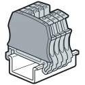 Legrand 375 Series Grey Polyamide End Cover for Use with DIN Rail Terminal Blocks 0 375 50