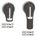 Schneider Electric Black and Grey Direct Frontal Rotary Handle for Switch Disconnectors TeSys GS Series GS2AH210