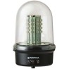Werma BM 280 Series Red Beacon 230V AC Steady Base with LED Bulb, IP65 280.410.68