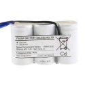 Yuasa 3.6 V NiCd Rechargeable Battery Pack 4500 mAh 3 Cells AMP Connector 3DH4-0LAP3