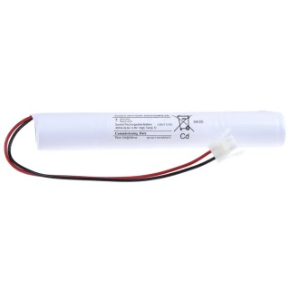 Yuasa NiCd Rechargeable D Cell Battery 4.8 V 4500 mAh AMP Connector 4DH4-0LA4