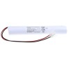 Yuasa NiCd Rechargeable D Cell Battery 4.8 V 4500 mAh AMP Connector 4DH4-0LA4